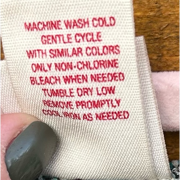 Sz M-Mossimo Supply Co sheer shirt with tie & lace accents - Picture 5 of 6